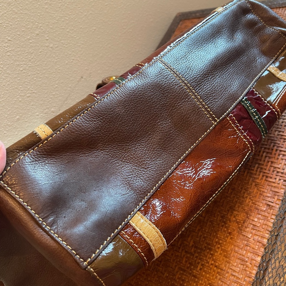 Fossil Multicolor Patchwork Shoulder Bag - Picture 13 of 16